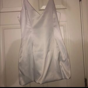 Laura’s boutique white Selena dress